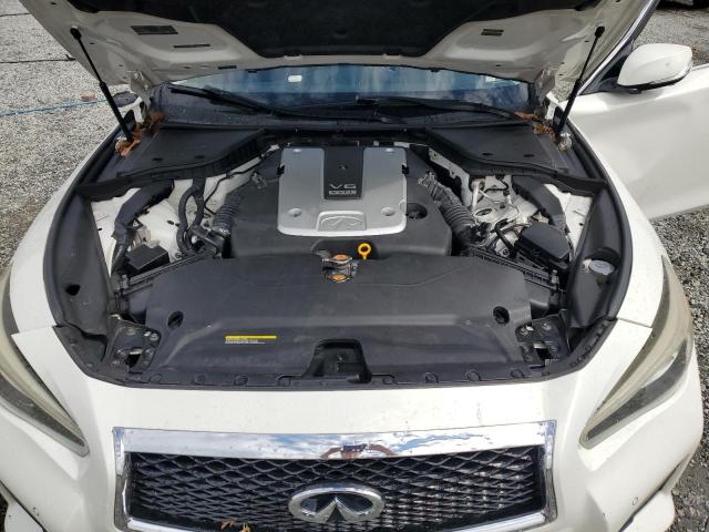 JN1BV7AP5FM330719 - 2015 INFINITI Q50 BASE WHITE photo 11