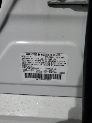 JN1BV7AP5FM330719 - 2015 INFINITI Q50 BASE WHITE photo 13