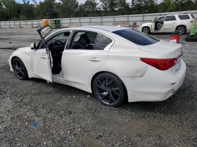 JN1BV7AP5FM330719 - 2015 INFINITI Q50 BASE WHITE photo 2