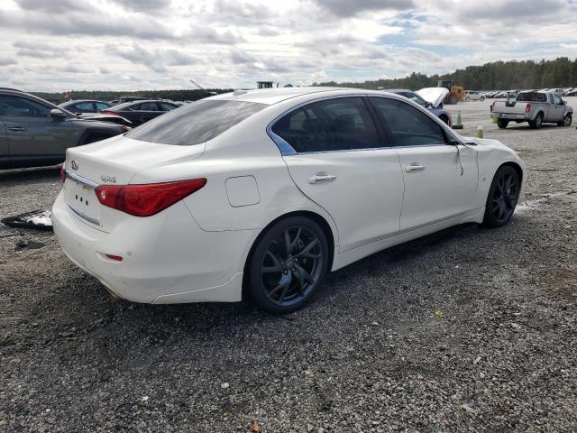 JN1BV7AP5FM330719 - 2015 INFINITI Q50 BASE WHITE photo 3