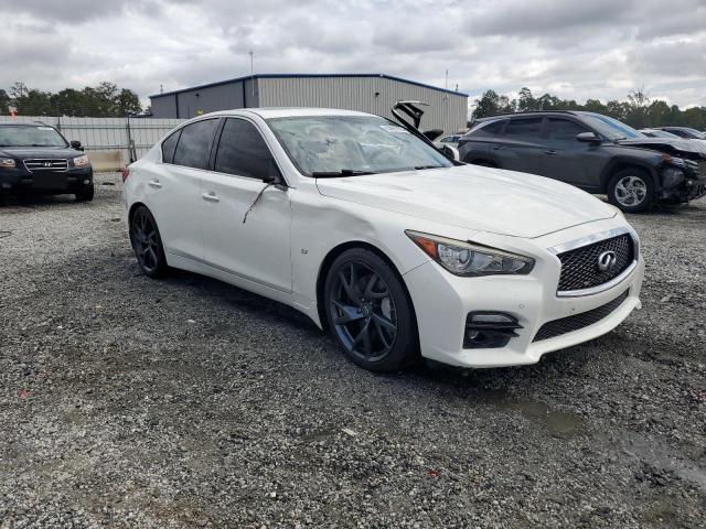 JN1BV7AP5FM330719 - 2015 INFINITI Q50 BASE WHITE photo 4