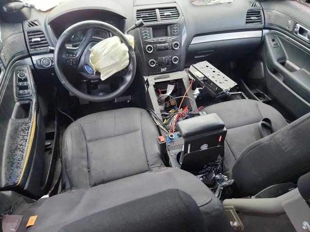 1FM5K8AR5KGA11951 - 2019 FORD EXPLORER POLICE INTERCEPTOR BLACK photo 8