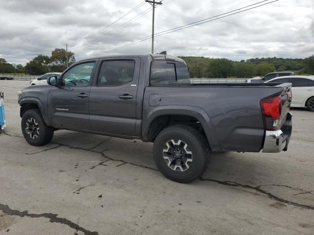 5TFAZ5CNXKX076432 - 2019 TOYOTA TACOMA DOUBLE CAB Szary zdjęcie 2
