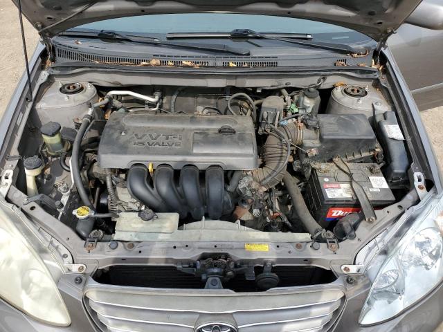 2T1BR32E43C143097 - 2003 TOYOTA COROLLA CE GRAY photo 11