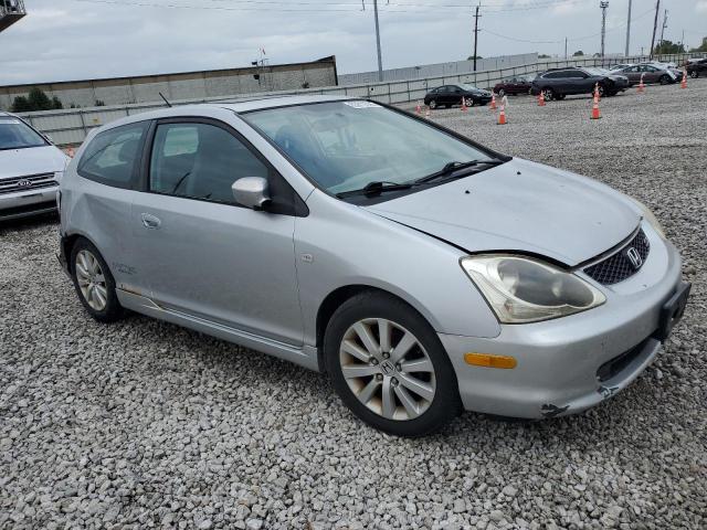 SHHEP33564U505752 - 2004 HONDA CIVIC SI SILVER photo 4