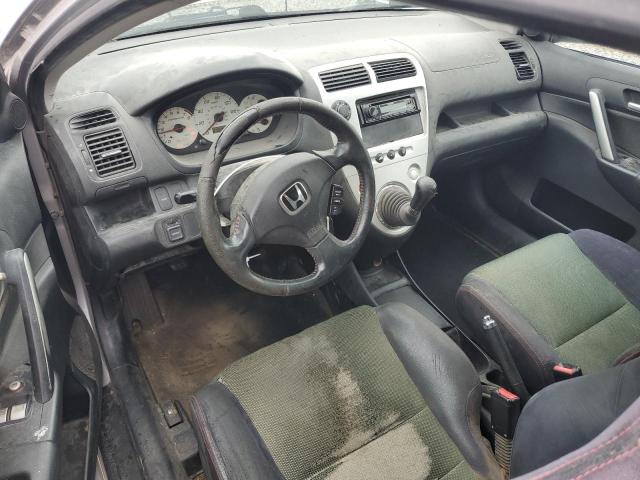 SHHEP33564U505752 - 2004 HONDA CIVIC SI SILVER photo 8