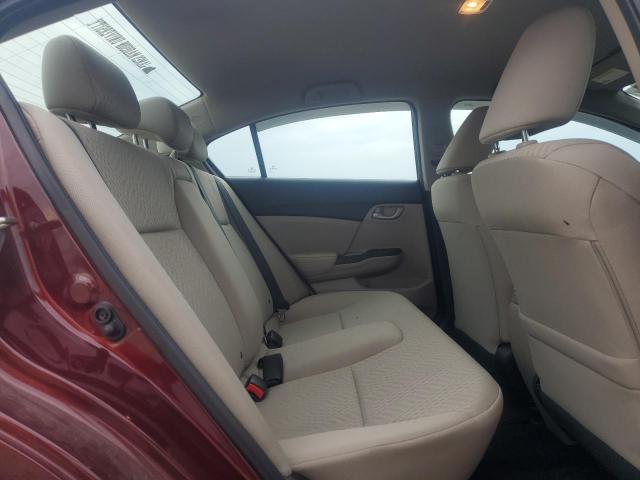 2HGFB2F56EH523384 - 2014 HONDA CIVIC LX BURGUNDY photo 10
