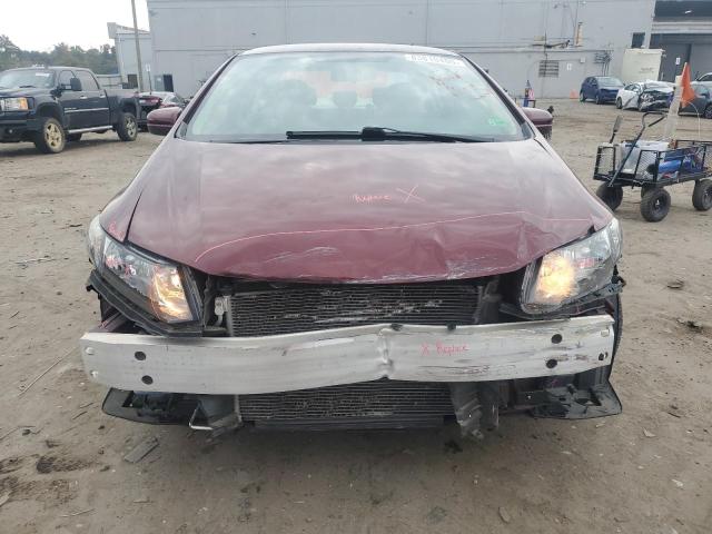 2HGFB2F56EH523384 - 2014 HONDA CIVIC LX BURGUNDY photo 5