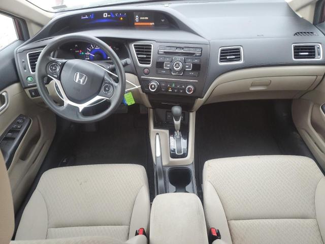 2HGFB2F56EH523384 - 2014 HONDA CIVIC LX BURGUNDY photo 8
