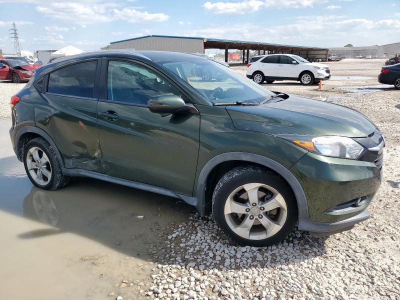3CZRU6H78GM735861 - 2016 HONDA HR-V EXL GREEN photo 4