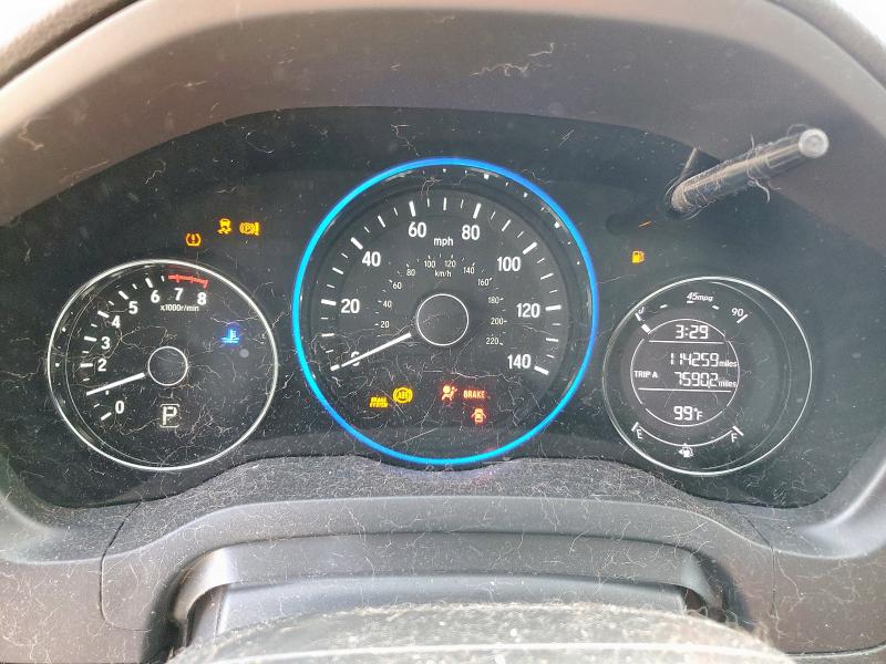 3CZRU6H78GM735861 - 2016 HONDA HR-V EXL GREEN photo 9