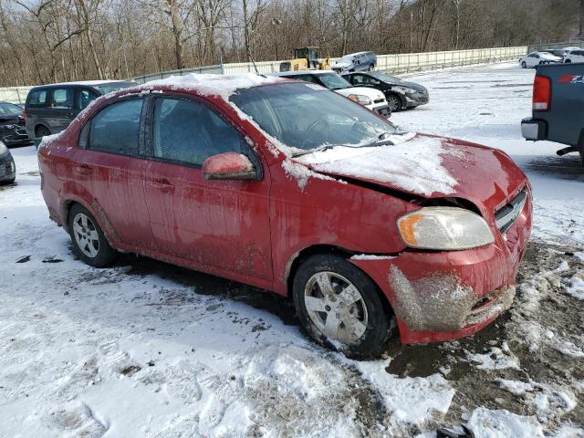 KL1TD5DE5BB203050 - 2011 CHEVROLET AVEO LS 红色 照片 4