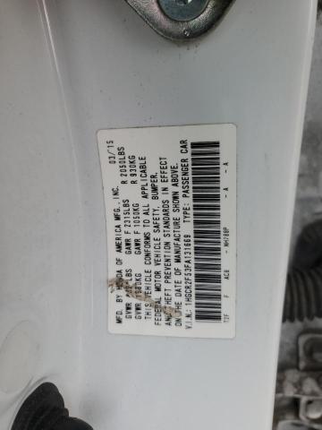 1HGCR2F53FA131669 - 2015 HONDA ACCORD SPORT WHITE photo 13