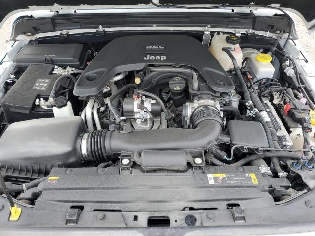 1C4HJXDG9MW736986 - 2021 JEEP WRANGLER U SPORT Weiß Foto 11