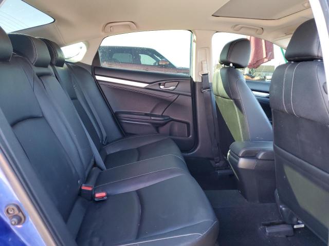 JHMFC1F70JX021160 - 2018 HONDA CIVIC EXL ლურჯი ფოტო 10