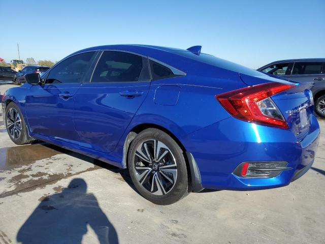 JHMFC1F70JX021160 - 2018 HONDA CIVIC EXL ლურჯი ფოტო 2