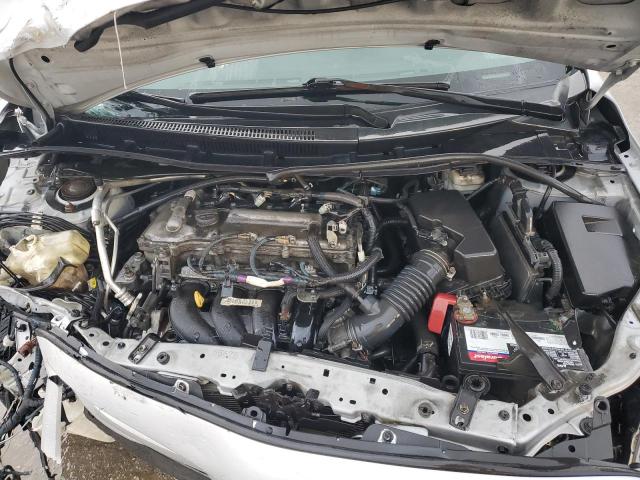 2T1BU4EEXBC580715 - 2011 TOYOTA COROLLA BASE ვერცხლისფერი ფოტო 11
