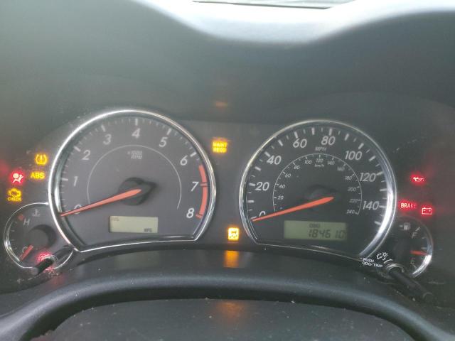 2T1BU4EEXBC580715 - 2011 TOYOTA COROLLA BASE ვერცხლისფერი ფოტო 9