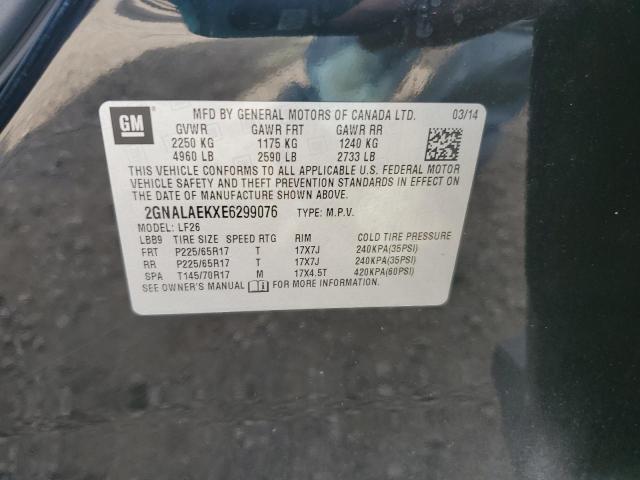 2GNALAEKXE6299076 - 2014 CHEVROLET EQUINOX LS 黑色 照片 12