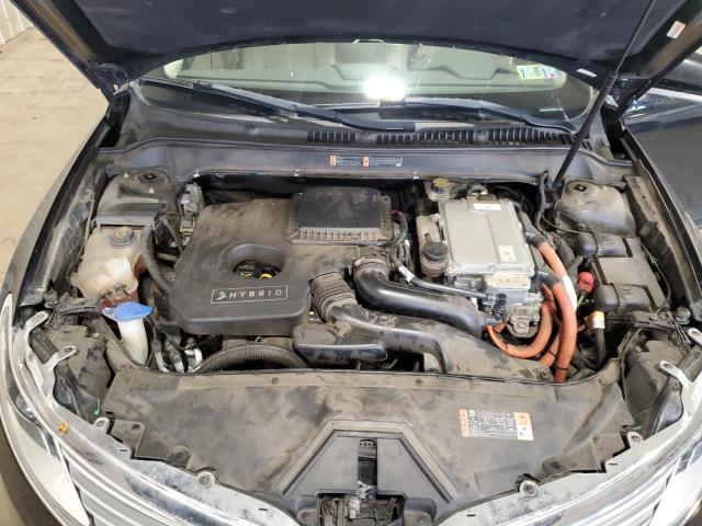 3LN6L2LU3GR630869 - 2016 LINCOLN MKZ HYBRID BLACK photo 11