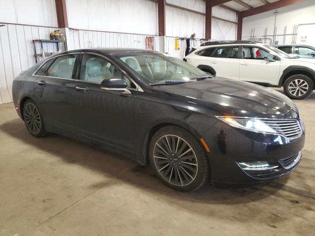 3LN6L2LU3GR630869 - 2016 LINCOLN MKZ HYBRID BLACK photo 4