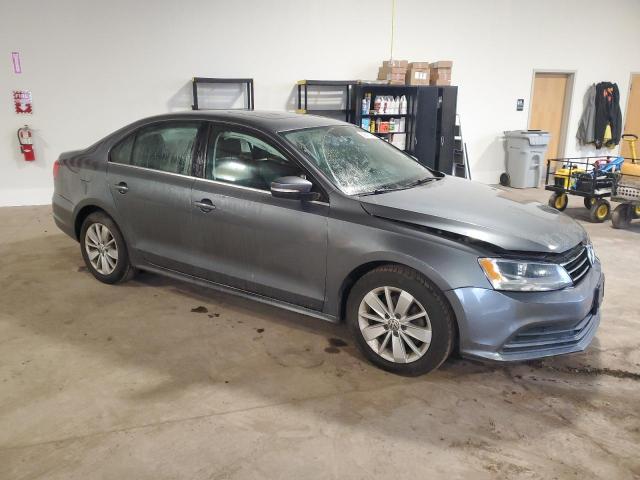 3VWD17AJ2FM259459 - 2015 VOLKSWAGEN JETTA SE GRAY photo 4