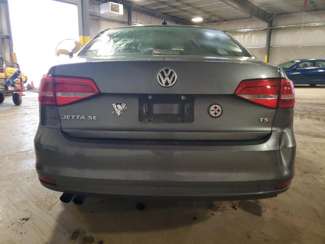 3VWD17AJ2FM259459 - 2015 VOLKSWAGEN JETTA SE GRAY photo 6