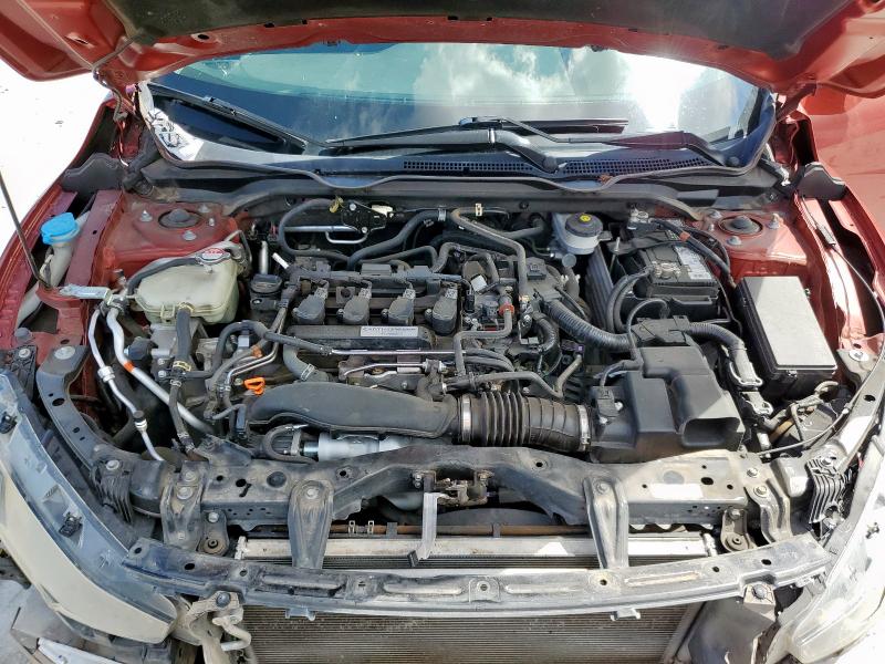 19XFC1F36LE008222 - 2020 HONDA CIVIC EX BURGUNDY photo 11