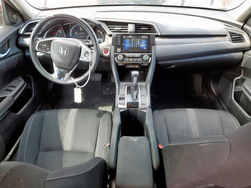 19XFC1F36LE008222 - 2020 HONDA CIVIC EX BURGUNDY photo 8