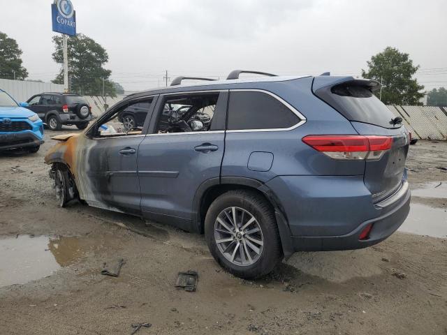 5TDJZRFH8KS929297 - 2019 TOYOTA HIGHLANDER SE Mavi fotoğraf 2