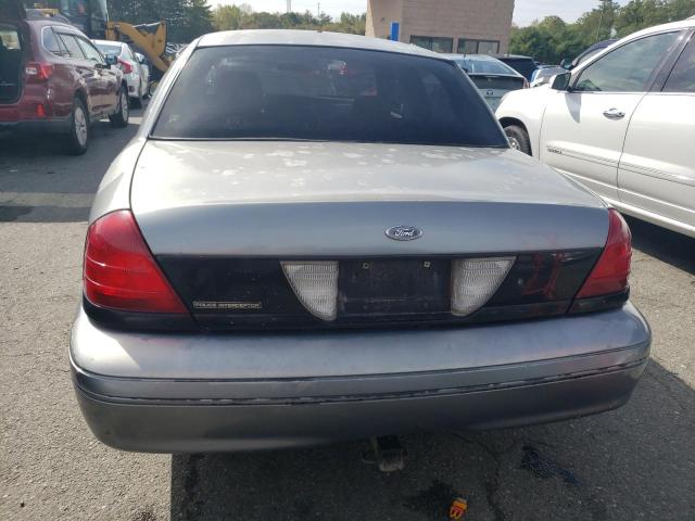 2FAFP71W16X138521 - 2006 FORD CROWN VICT POLICE INTERCEPTOR SILVER photo 6