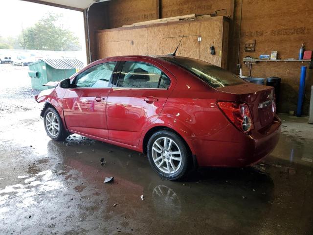 1G1JC5SG9D4114069 - 2013 CHEVROLET SONIC LT RED photo 2