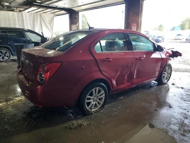 1G1JC5SG9D4114069 - 2013 CHEVROLET SONIC LT RED photo 3