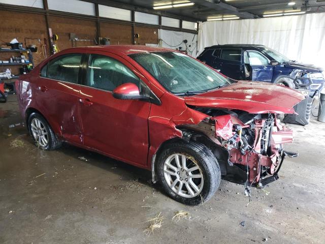 1G1JC5SG9D4114069 - 2013 CHEVROLET SONIC LT RED photo 4