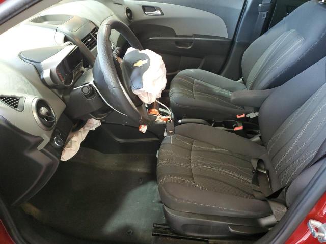 1G1JC5SG9D4114069 - 2013 CHEVROLET SONIC LT RED photo 7