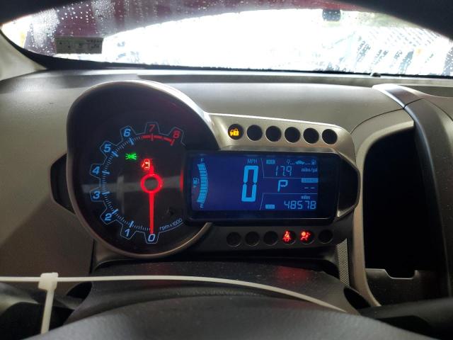 1G1JC5SG9D4114069 - 2013 CHEVROLET SONIC LT RED photo 9