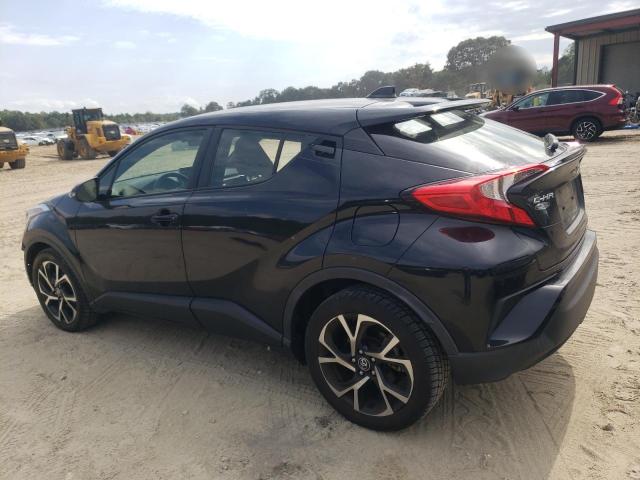 JTNKHMBX2K1019631 - 2019 TOYOTA C-HR XLE Noir photo 2
