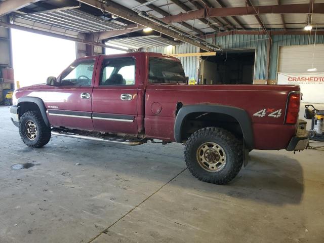 1GCHK23U45F863847 - 2005 CHEVROLET SILVERADO K2500 HEAVY DUTY BURGUNDY photo 2