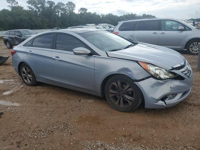 5NPEC4AC5CH330091 - 2012 HYUNDAI SONATA SE BLUE photo 4