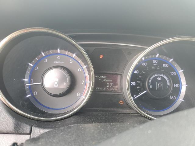 5NPEC4AC5CH330091 - 2012 HYUNDAI SONATA SE BLUE photo 9