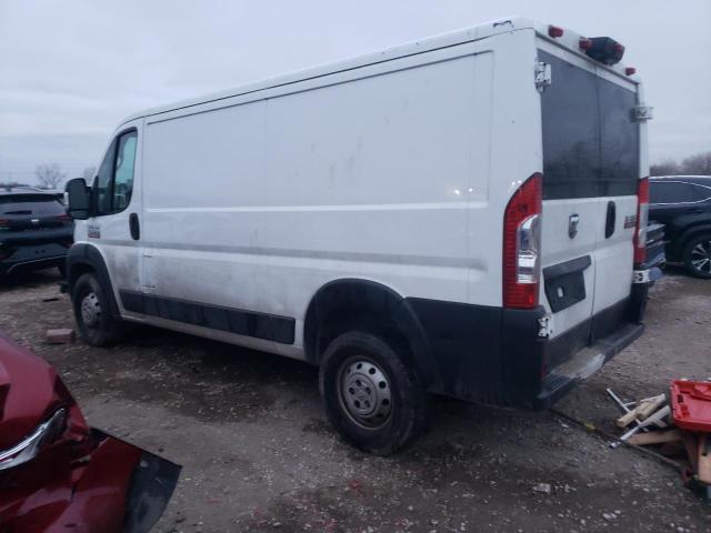 3C6TRVAG4KE509053 - 2019 RAM PROMASTER 1500 STANDARD WHITE photo 2