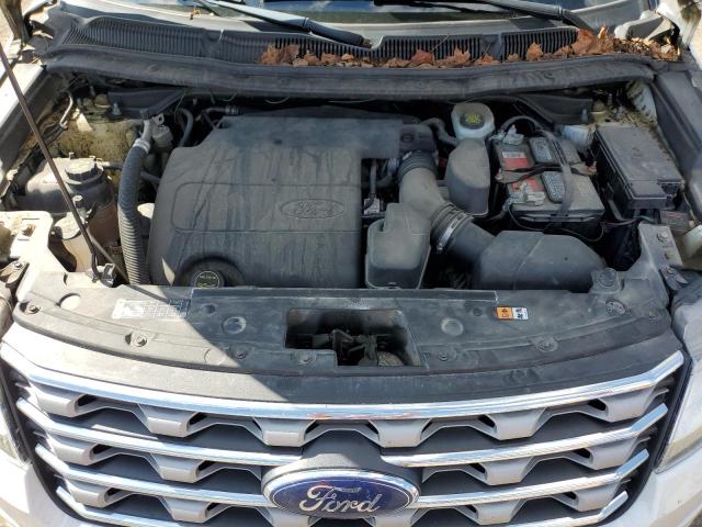 1FM5K8D85HGC01342 - 2017 FORD EXPLORER XLT Ақ фото 12