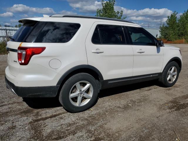 1FM5K8D85HGC01342 - 2017 FORD EXPLORER XLT Ақ фото 3