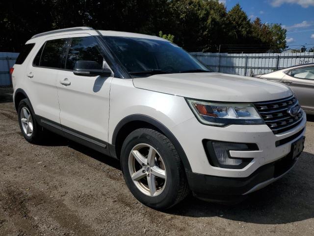 1FM5K8D85HGC01342 - 2017 FORD EXPLORER XLT Ақ фото 4