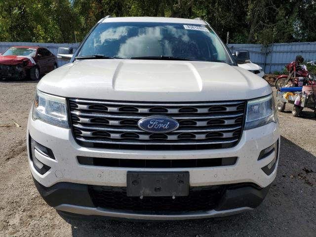 1FM5K8D85HGC01342 - 2017 FORD EXPLORER XLT Ақ фото 5