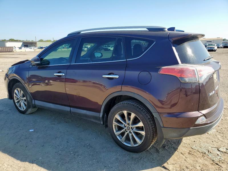 2T3YFREV9JW429368 - 2018 TOYOTA RAV4 LIMITED მუქწითელი ფოტო 2