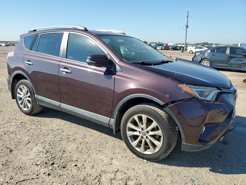 2T3YFREV9JW429368 - 2018 TOYOTA RAV4 LIMITED მუქწითელი ფოტო 4