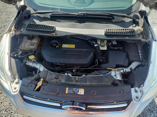 1FMCU0HX5DUA95507 - 2013 FORD ESCAPE SEL SILVER photo 12