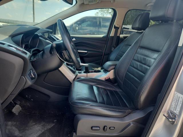 1FMCU0HX5DUA95507 - 2013 FORD ESCAPE SEL SILVER photo 7