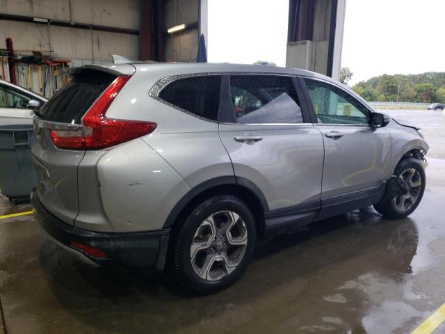 7FARW1H54JE019914 - 2018 HONDA CR-V EX SILVER photo 3